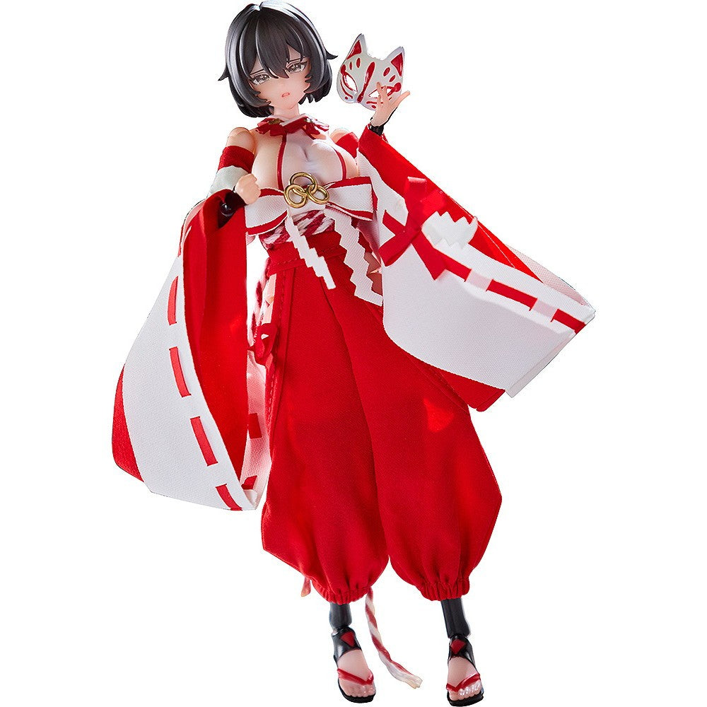 【予約安心出荷】[FIG] 初回生産限定特典付属 戦闘巫女 上藤桔梗(うえふじききょう) 1/12 完成品 可動フィギュア 溯行Sushing(スシーン)(2026年11月)