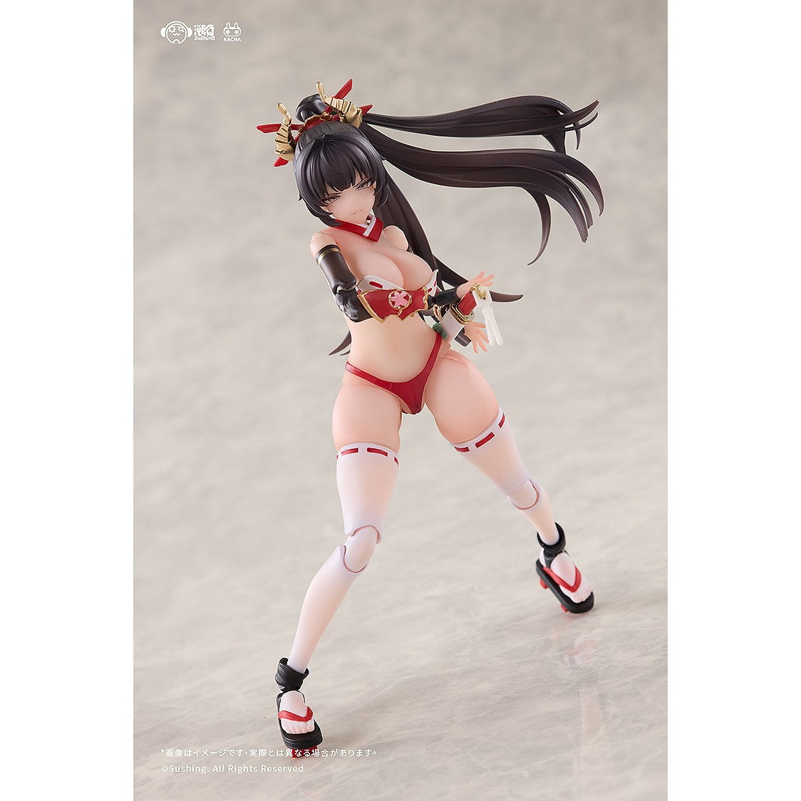 【予約安心出荷】[FIG] 初回生産限定特典付属 戦闘巫女 上藤櫻(うえふじさくら) 1/12 完成品 可動フィギュア 溯行Sushing(スシーン)(2026年11月)