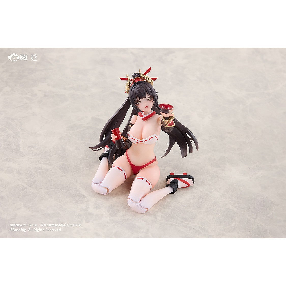 【予約安心出荷】[FIG] 初回生産限定特典付属 戦闘巫女 上藤櫻(うえふじさくら) 1/12 完成品 可動フィギュア 溯行Sushing(スシーン)(2026年11月)