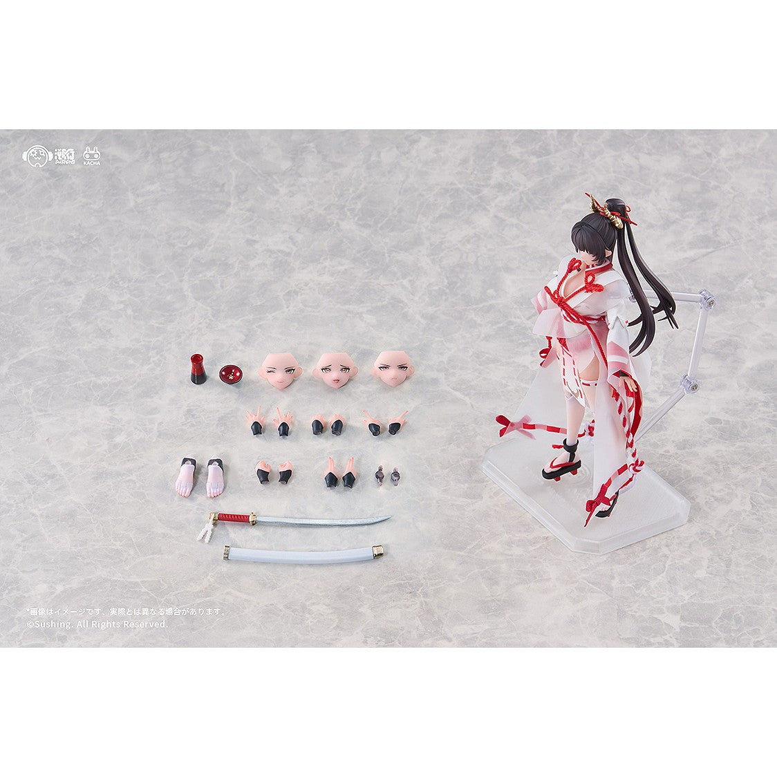 【予約安心出荷】[FIG] 初回生産限定特典付属 戦闘巫女 上藤櫻(うえふじさくら) 1/12 完成品 可動フィギュア 溯行Sushing(スシーン)(2026年11月)
