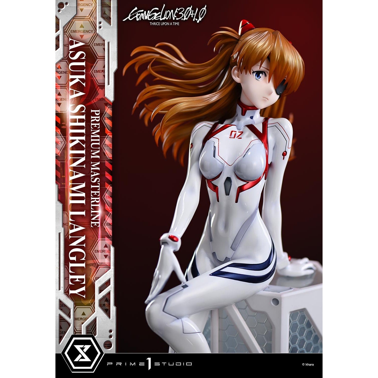【予約安心出荷】[FIG] プレミアムマスターライン 式波・アスカ・ラングレー 『シン・エヴァンゲリオン劇場版』 1/4 完成品 フィギュア(PMEVA-01) プライム1スタジオ(2027年9月)