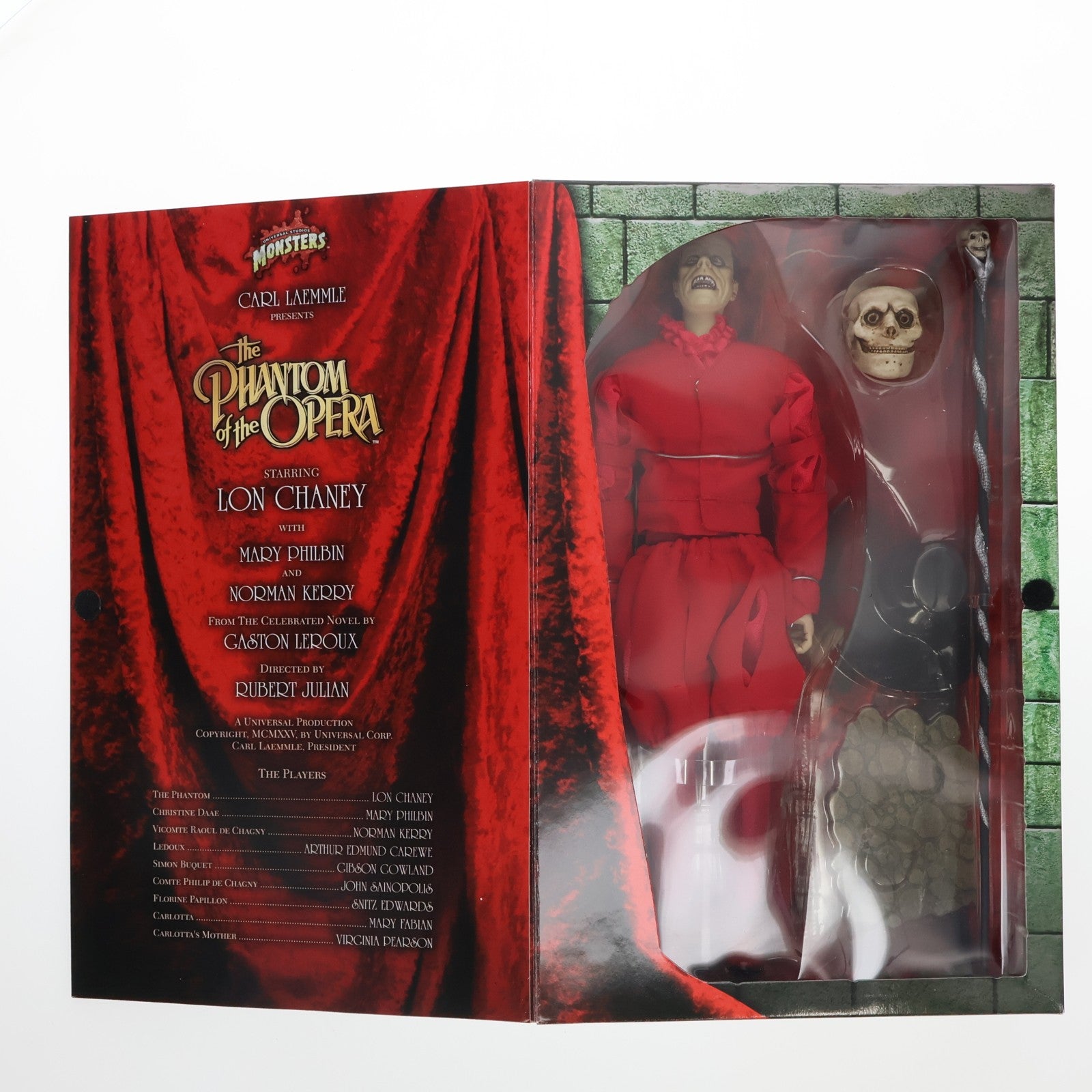 【中古即納】[FIG] Mask Of The Red Death(レッド・デス) オペラ座の怪人 コレクティブル 12インチフィギュア 完成品 可動フィギュア サイドショウ(20021231)
