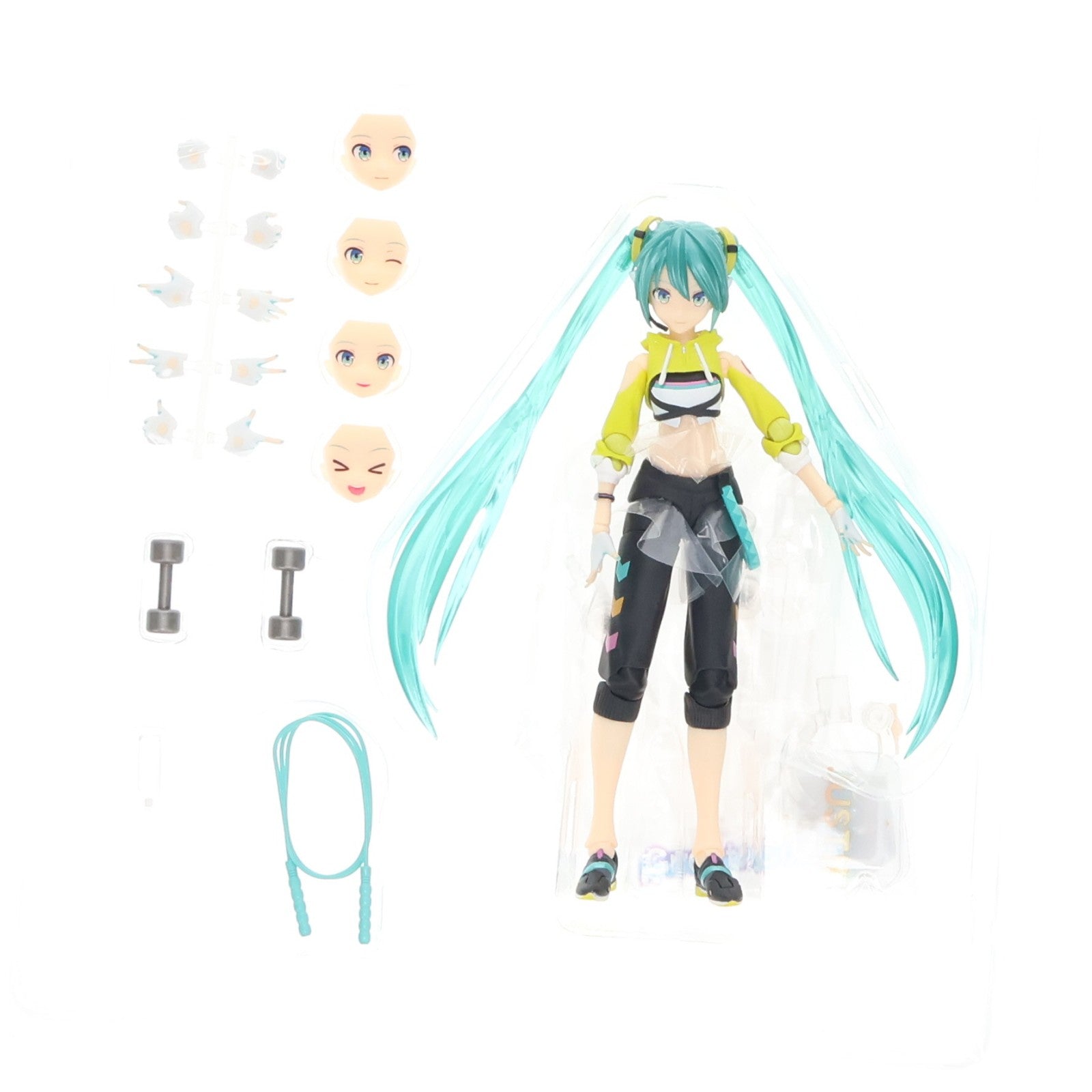 【中古即納】[FIG] リボルテック アメイジング・ヤマグチ 初音ミク Fit Boxing Ver. Fit Boxing feat. 初音ミク -ミクといっしょにエクササイズ- 完成品 可動フィギュア(NR093) 海洋堂(20260130)