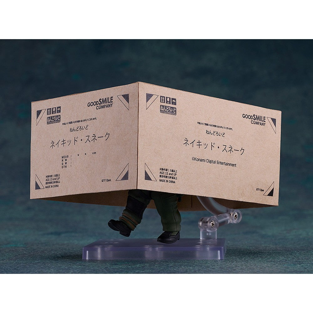 【予約安心出荷】[FIG] ねんどろいど 2942 ネイキッド・スネーク METAL GEAR SOLID Δ: SNAKE EATER(メタルギア ソリッド デルタ: スネークイーター) 完成品 可動フィギュア グッドスマイルカンパニー(2026年6月)