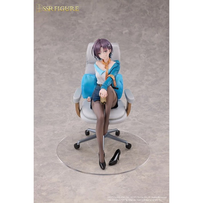 【予約安心出荷】[FIG] アクリル麻雀牌付属 SSR FIGURE 浅倉透(あさくらとおる) おしごとエフォートレス Ver. アイドルマスター シャイニーカラーズ × 雀魂 1/7 完成品 フィギュア Infinity Studio(インフィニティスタジオ)(2026年11月)