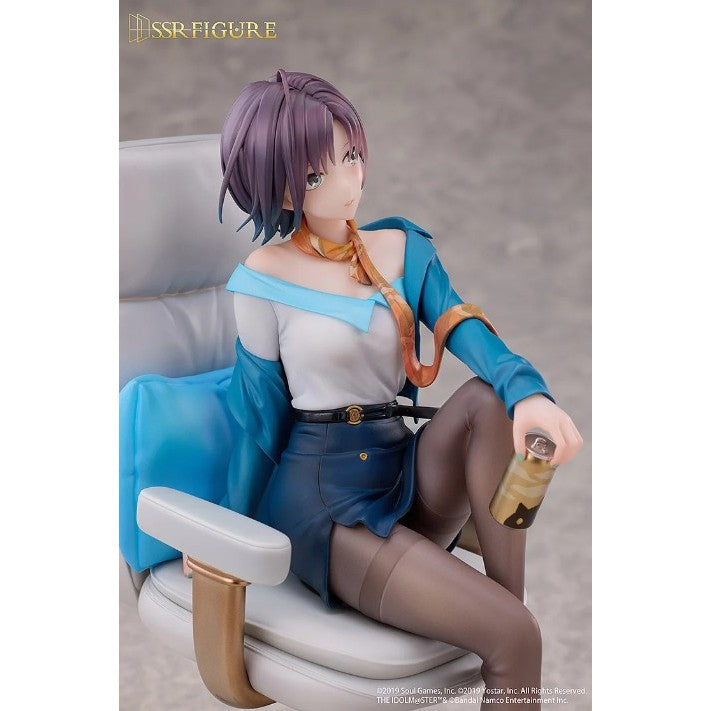 【予約安心出荷】[FIG] アクリル麻雀牌付属 SSR FIGURE 浅倉透(あさくらとおる) おしごとエフォートレス Ver. アイドルマスター シャイニーカラーズ × 雀魂 1/7 完成品 フィギュア Infinity Studio(インフィニティスタジオ)(2026年11月)