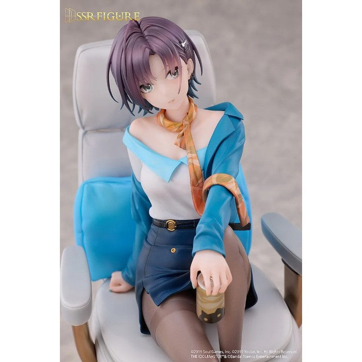 【予約安心出荷】[FIG] アクリル麻雀牌付属 SSR FIGURE 浅倉透(あさくらとおる) おしごとエフォートレス Ver. アイドルマスター シャイニーカラーズ × 雀魂 1/7 完成品 フィギュア Infinity Studio(インフィニティスタジオ)(2026年11月)