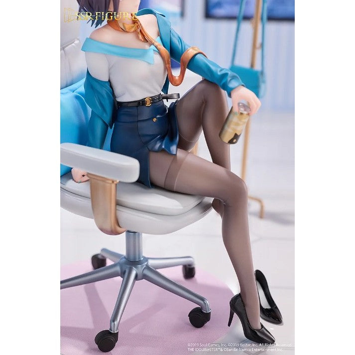 【予約安心出荷】[FIG] アクリル麻雀牌付属 SSR FIGURE 浅倉透(あさくらとおる) おしごとエフォートレス Ver. アイドルマスター シャイニーカラーズ × 雀魂 1/7 完成品 フィギュア Infinity Studio(インフィニティスタジオ)(2026年11月)