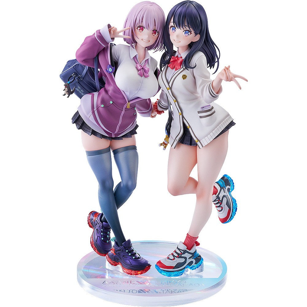 【予約安心出荷】[FIG] 宝多六花(たからだりっか)&新条アカネ(しんじょうあかね) feat. トリダモノ SSSS.GRIDMAN(グリッドマン) 1/7 完成品 フィギュア グッドスマイルカンパニー(2027年2月)