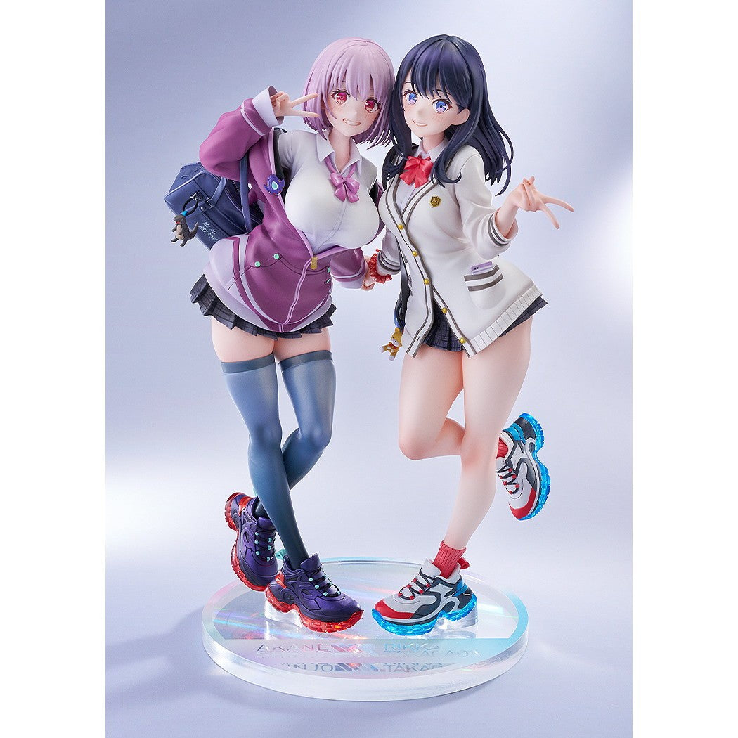 【予約安心出荷】[FIG] 宝多六花(たからだりっか)&新条アカネ(しんじょうあかね) feat. トリダモノ SSSS.GRIDMAN(グリッドマン) 1/7 完成品 フィギュア グッドスマイルカンパニー(2027年2月)