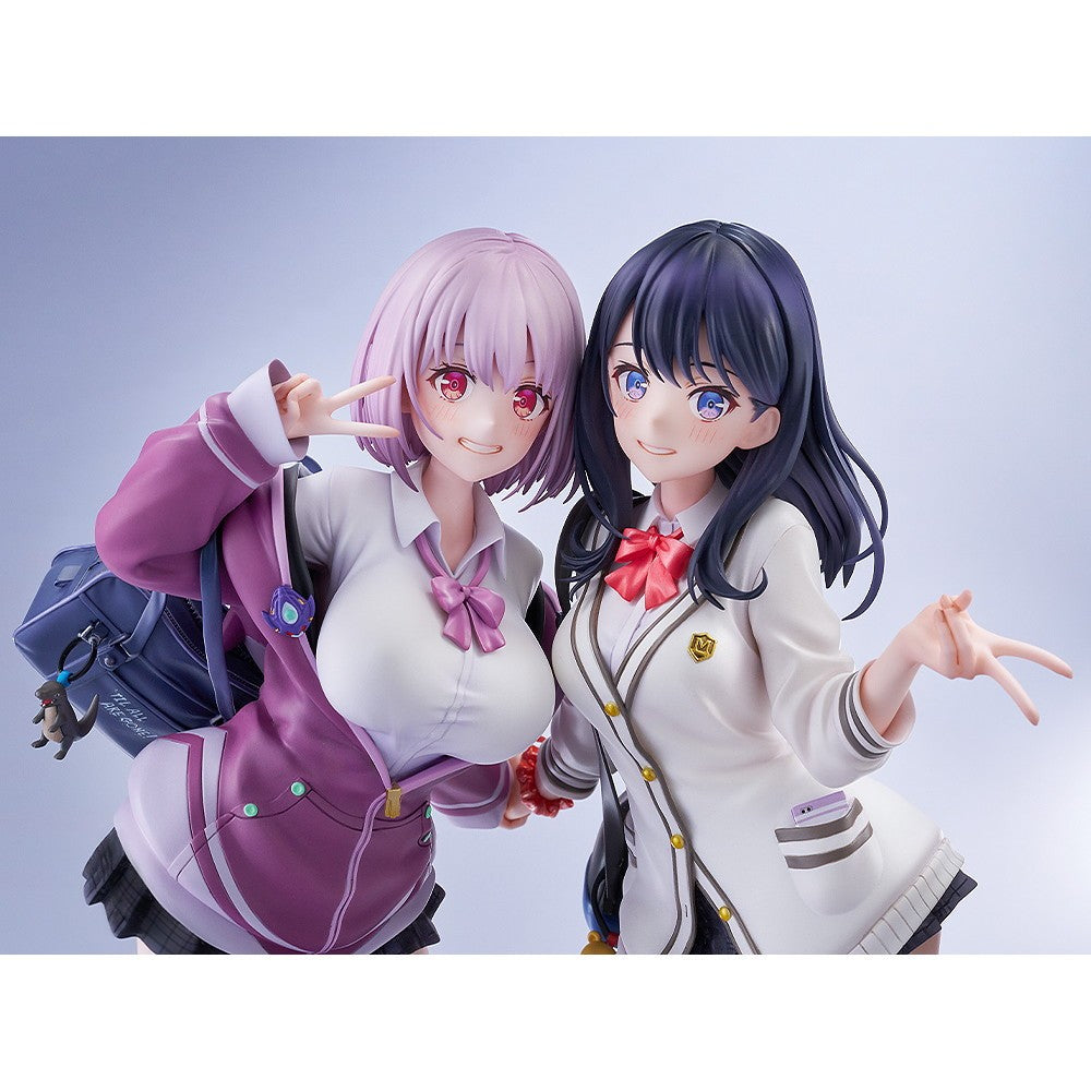【予約安心出荷】[FIG] 宝多六花(たからだりっか)&新条アカネ(しんじょうあかね) feat. トリダモノ SSSS.GRIDMAN(グリッドマン) 1/7 完成品 フィギュア グッドスマイルカンパニー(2027年2月)
