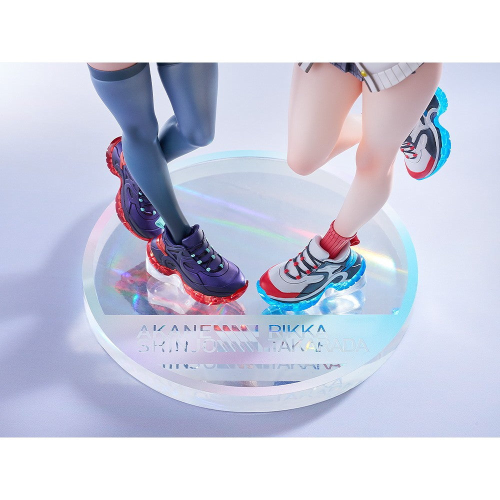 【予約安心出荷】[FIG] 宝多六花(たからだりっか)&新条アカネ(しんじょうあかね) feat. トリダモノ SSSS.GRIDMAN(グリッドマン) 1/7 完成品 フィギュア グッドスマイルカンパニー(2027年2月)
