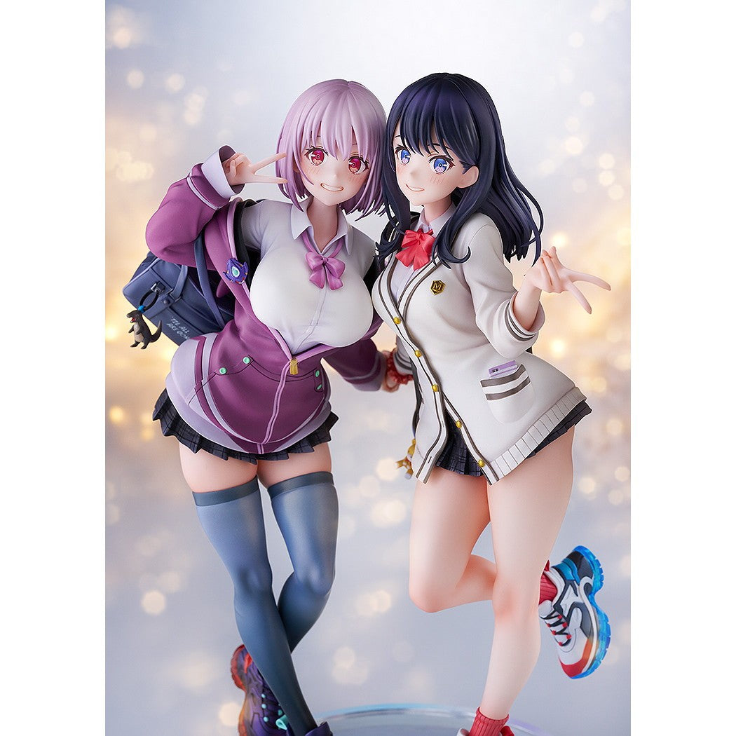 【予約安心出荷】[FIG] 宝多六花(たからだりっか)&新条アカネ(しんじょうあかね) feat. トリダモノ SSSS.GRIDMAN(グリッドマン) 1/7 完成品 フィギュア グッドスマイルカンパニー(2027年2月)