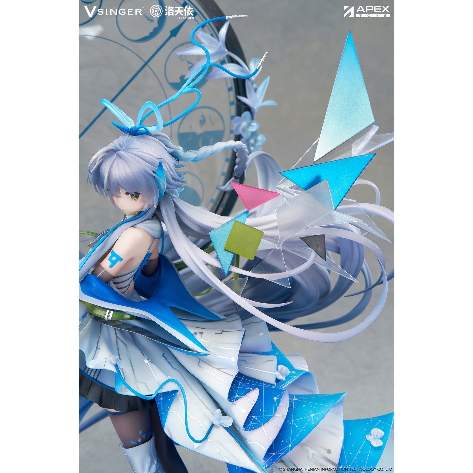 【予約安心出荷】[FIG] アクリルパネル付属 Vsinger 洛天依(ルォ・テンイ) 12th Anniversary Ver. Vsinger(Vシンガー) 1/7 完成品 フィギュア APEX(エーペックス)(2027年4月)