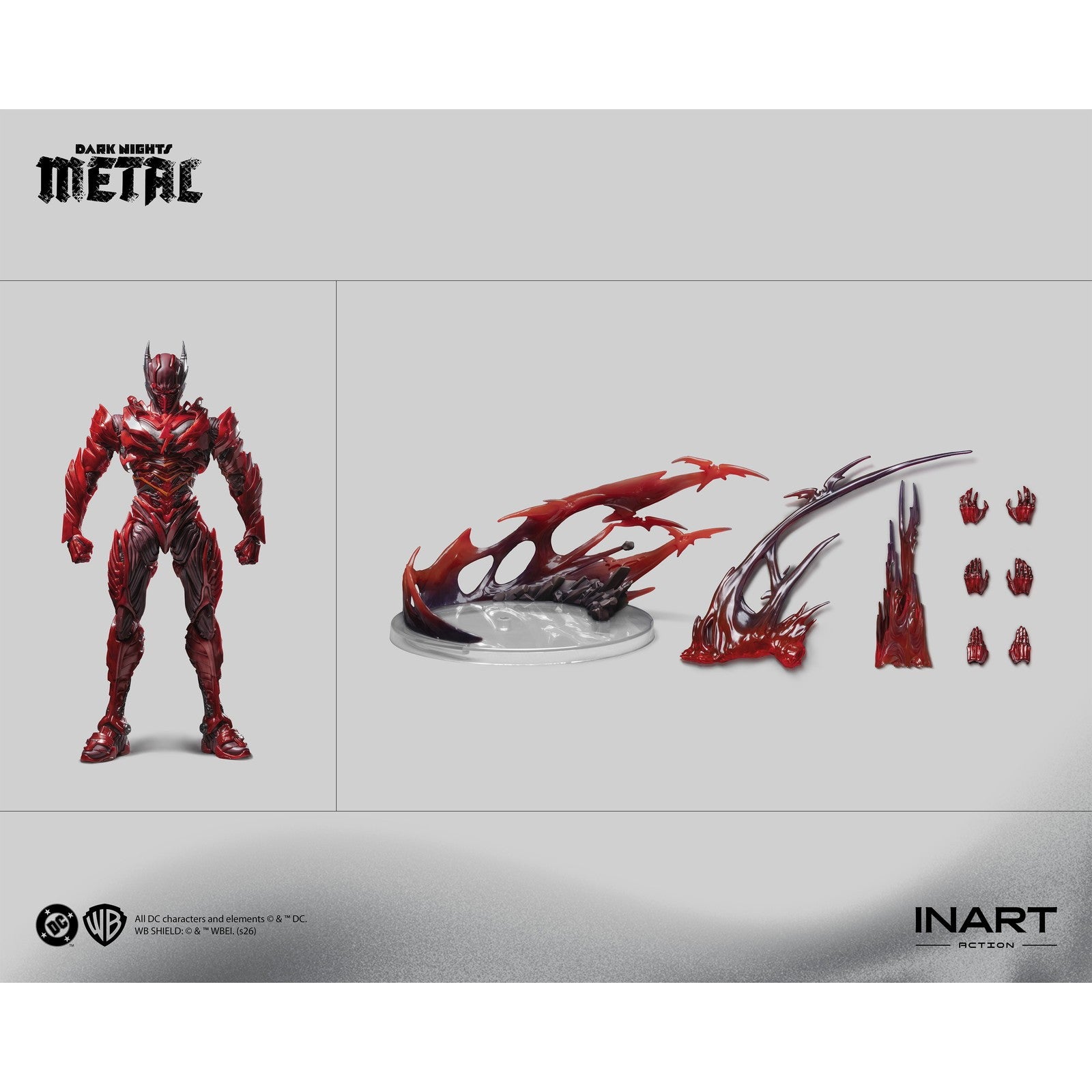【予約安心出荷】[FIG] INART Action『ダークナイツ:メタル』 バットマン:ザ・レッド・デス 完成品 アクションフィギュア INART(インアート)(2026年9月)