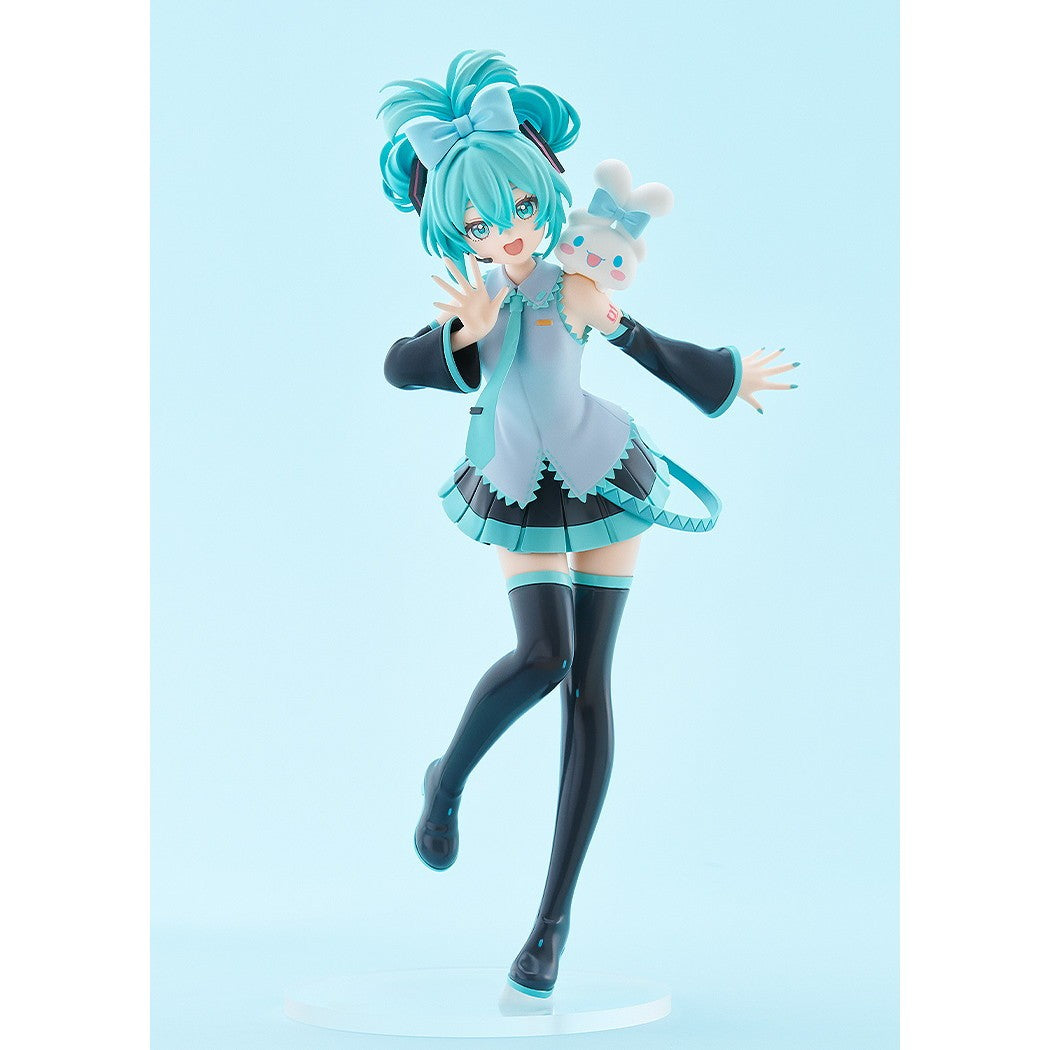 【予約安心出荷】[FIG] POP UP PARADE(ポップアップパレード) 初音ミク シナモロールコラボVer. L size 初音ミク×シナモロール 完成品 フィギュア グッドスマイルカンパニー(2026年6月)