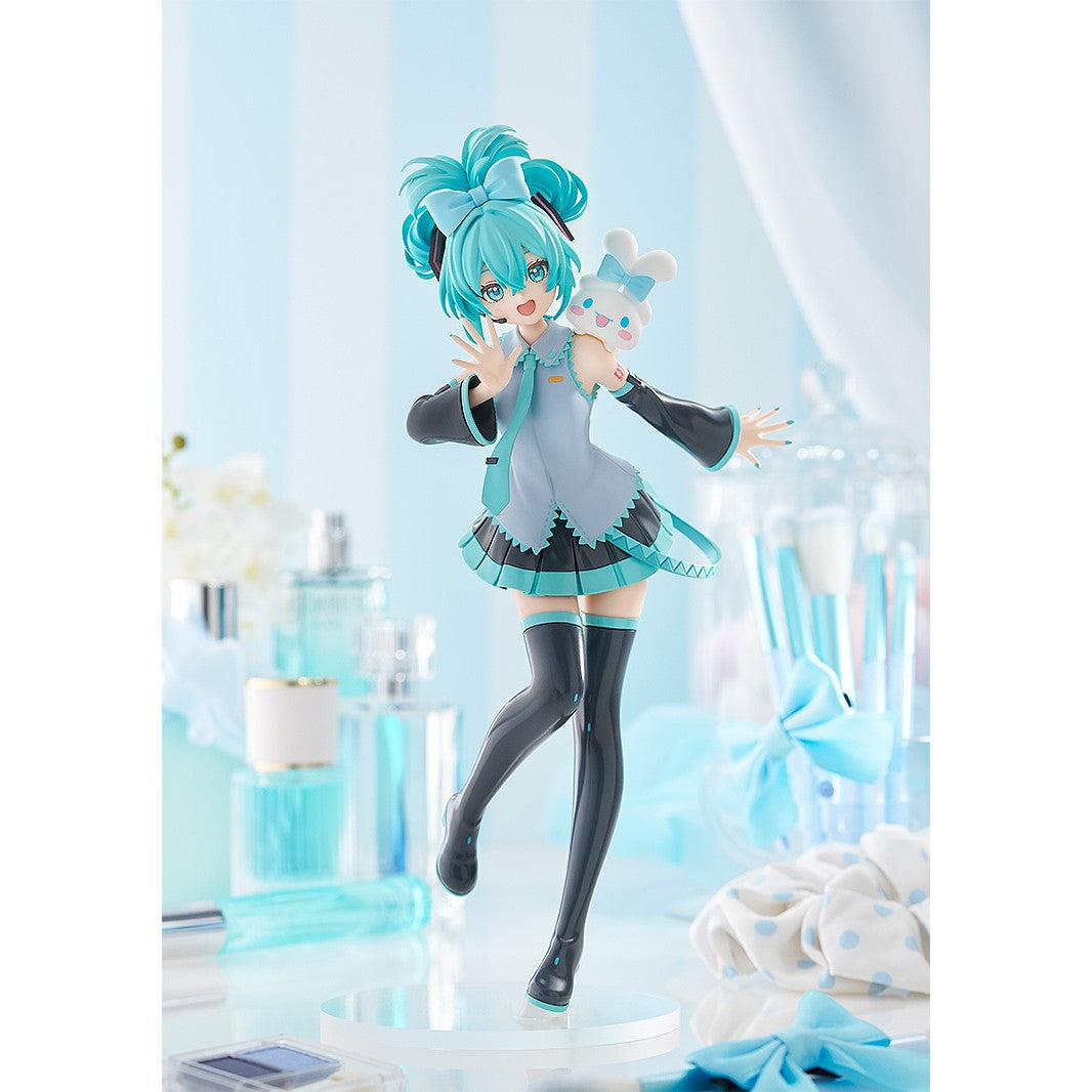 【予約安心出荷】[FIG] POP UP PARADE(ポップアップパレード) 初音ミク シナモロールコラボVer. L size 初音ミク×シナモロール 完成品 フィギュア グッドスマイルカンパニー(2026年6月)