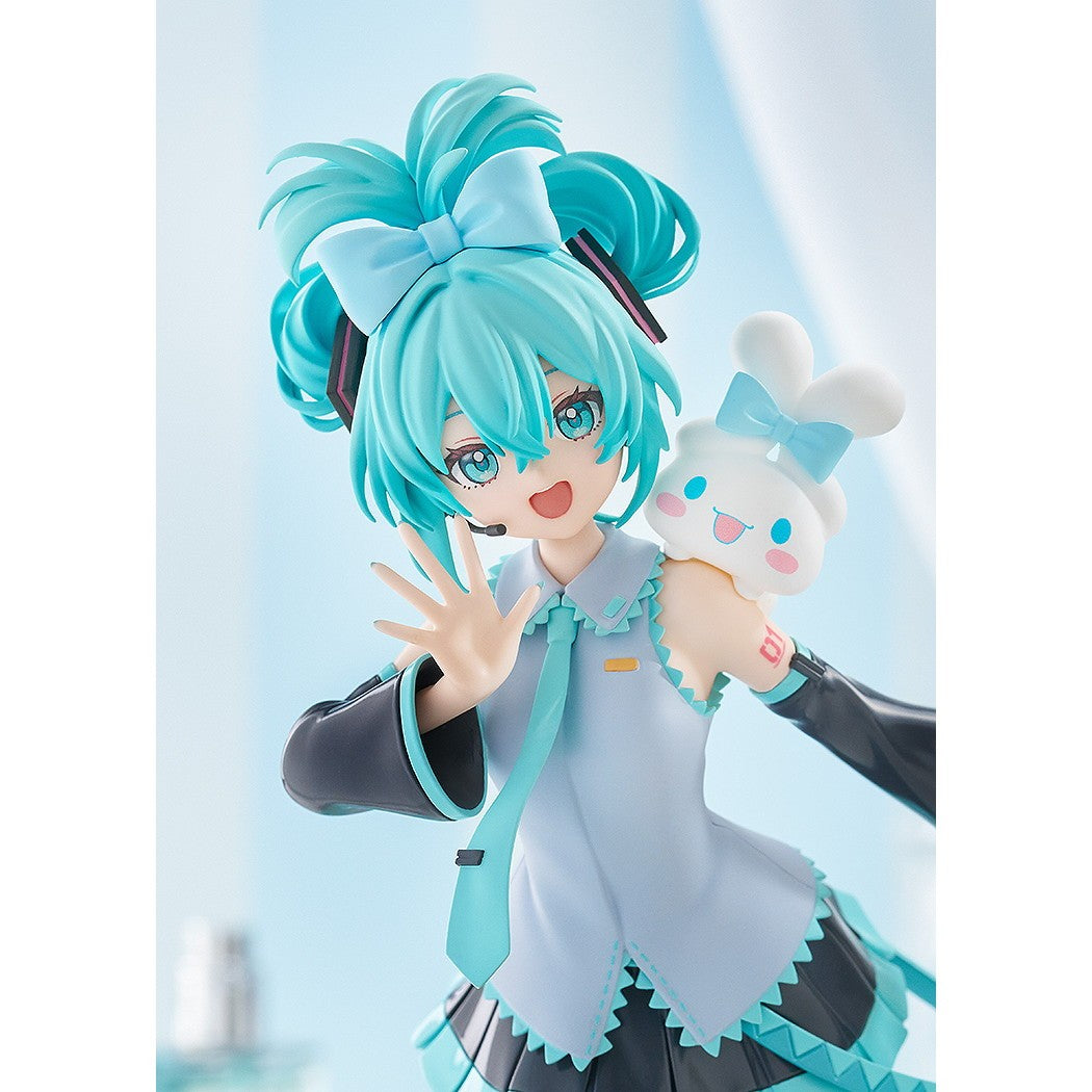 【予約安心出荷】[FIG] POP UP PARADE(ポップアップパレード) 初音ミク シナモロールコラボVer. L size 初音ミク×シナモロール 完成品 フィギュア グッドスマイルカンパニー(2026年6月)