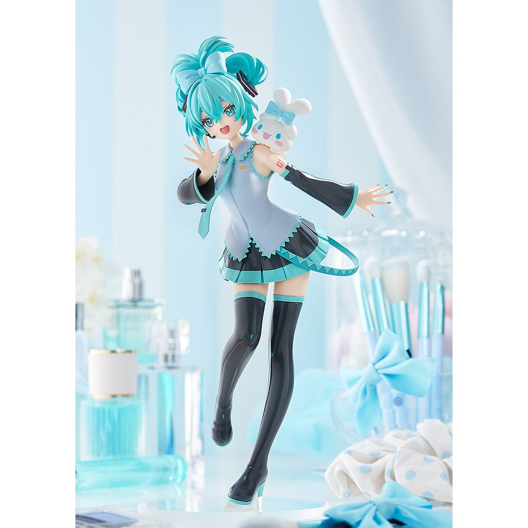 【予約安心出荷】[FIG] POP UP PARADE(ポップアップパレード) 初音ミク シナモロールコラボVer. L size 初音ミク×シナモロール 完成品 フィギュア グッドスマイルカンパニー(2026年6月)