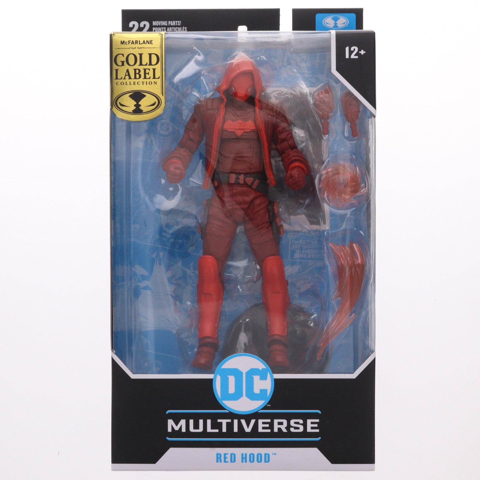 【中古即納】[FIG] DCマルチバース #164 レッドフード(モノクロマティック)[ゲーム『バットマン:アーカム・ナイト』] DCコミックス 完成品 7インチ・アクションフィギュア マクファーレン・トイズ(20221130)