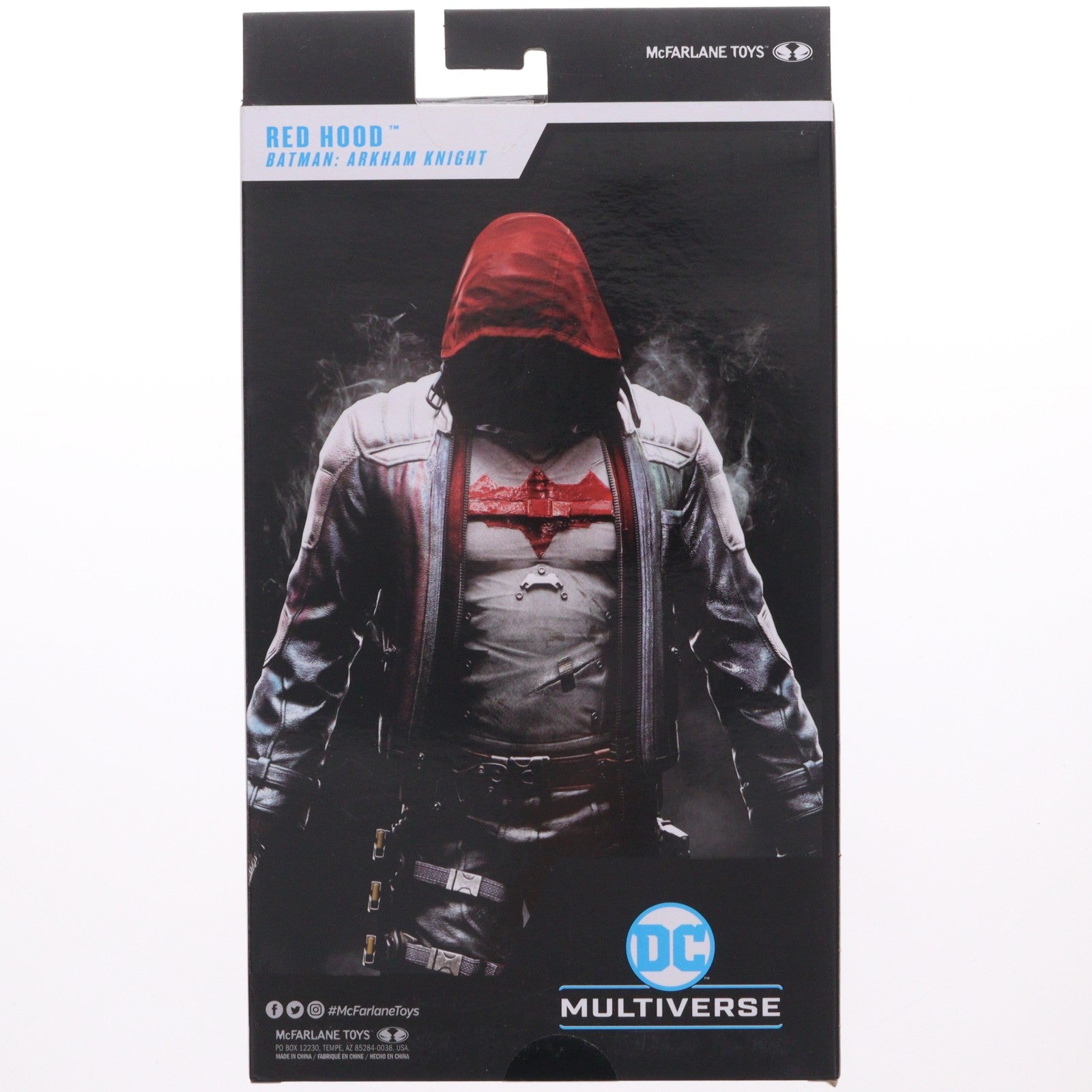【中古即納】[FIG] DCマルチバース #164 レッドフード(モノクロマティック)[ゲーム『バットマン:アーカム・ナイト』] DCコミックス 完成品 7インチ・アクションフィギュア マクファーレン・トイズ(20221130)