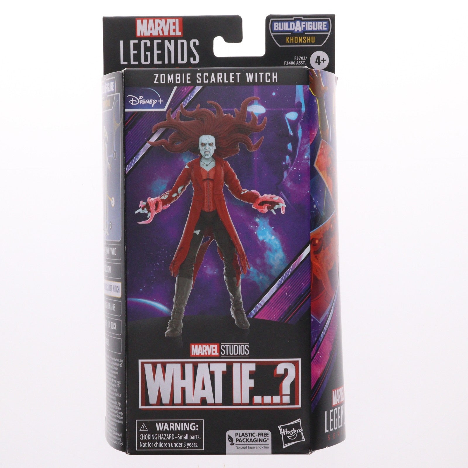 【中古即納】[FIG] マーベル・レジェンド MCUシリーズ ゾンビ・スカーレット・ウィッチ[アニメ『ホワット・イフ...～』] WHAT IF…～ 完成品 6インチ・アクションフィギュア(海外流通版) ハズブロ(20221130)