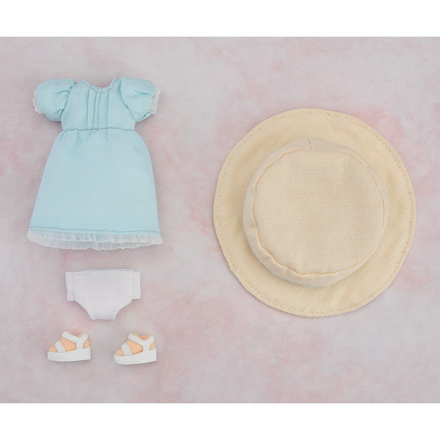 【予約安心出荷】[FIG] ねんどろいどどーる おようふくセット シンプルワンピース(ブルー) フィギュア用アクセサリ グッドスマイルカンパニー(2026年7月)