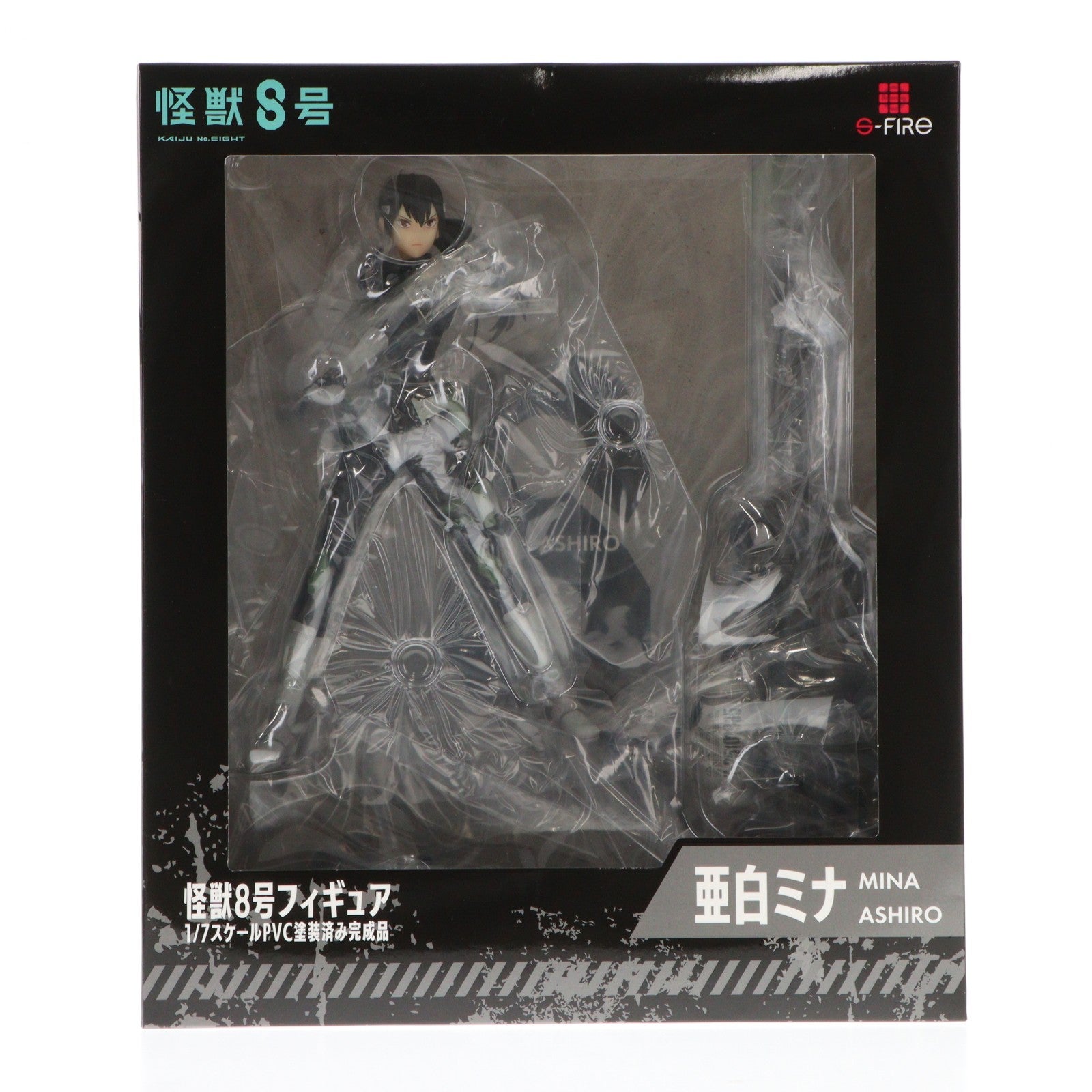 【中古即納】[FIG] 亜白ミナ(あしろみな) 怪獣8号 1/7 完成品 フィギュア S-FIRE(エスファイア)/セガ(20250531)