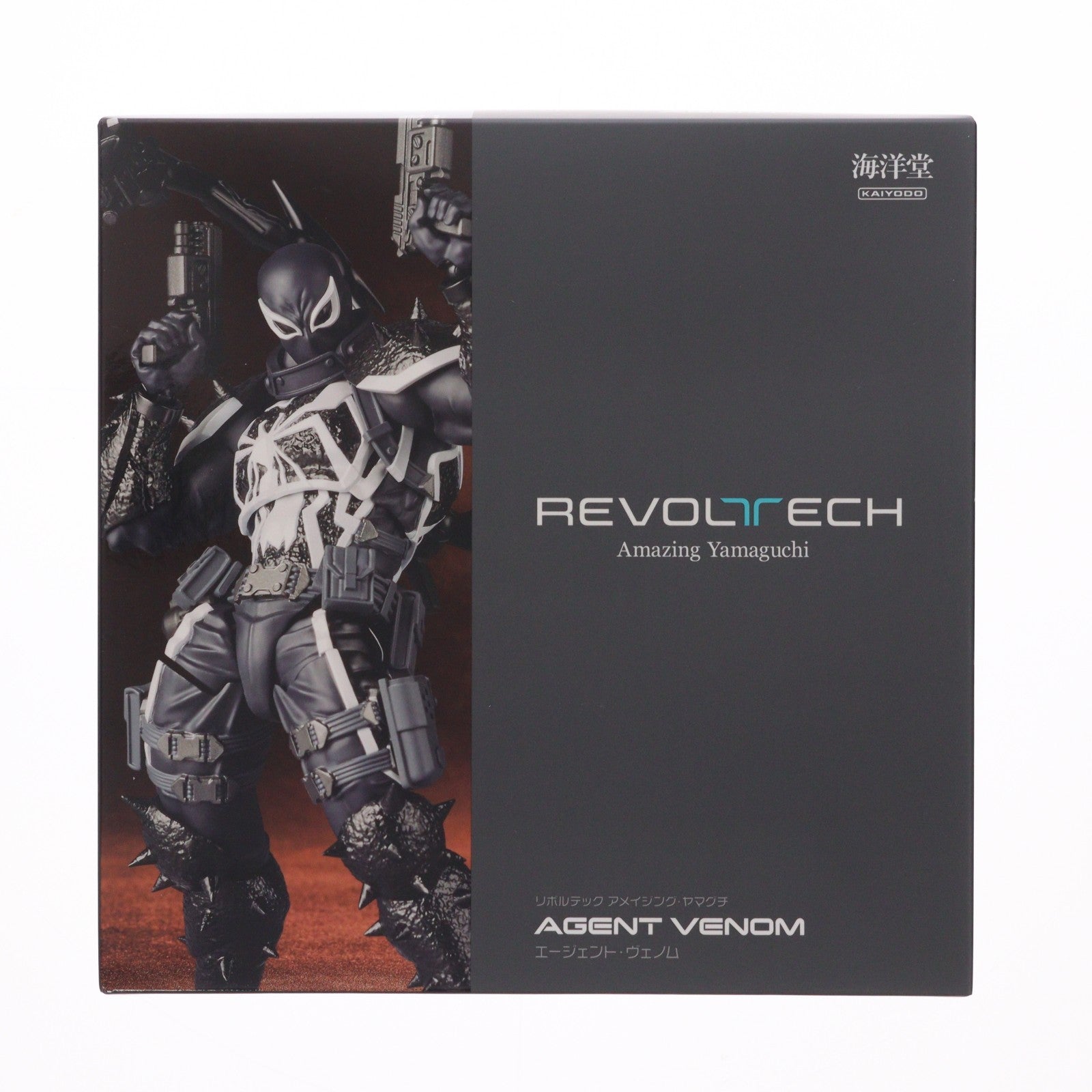【中古即納】[FIG] (再販) 海洋堂直営店限定特典付属 リボルテック アメイジング・ヤマグチ エージェントヴェノム スパイダーマン 完成品 可動フィギュア(NR061) 海洋堂(20250630)