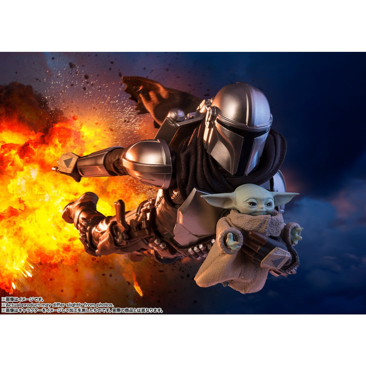 【予約安心出荷】[FIG] S.H.Figuarts(フィギュアーツ) マンダロリアン&グローグー(STAR WARS: The Mandalorian and Grogu)(スター・ウォーズ/マンダロリアン・アンド・グローグー) 完成品 可動フィギュア バンダイスピリッツ(2026年5月)