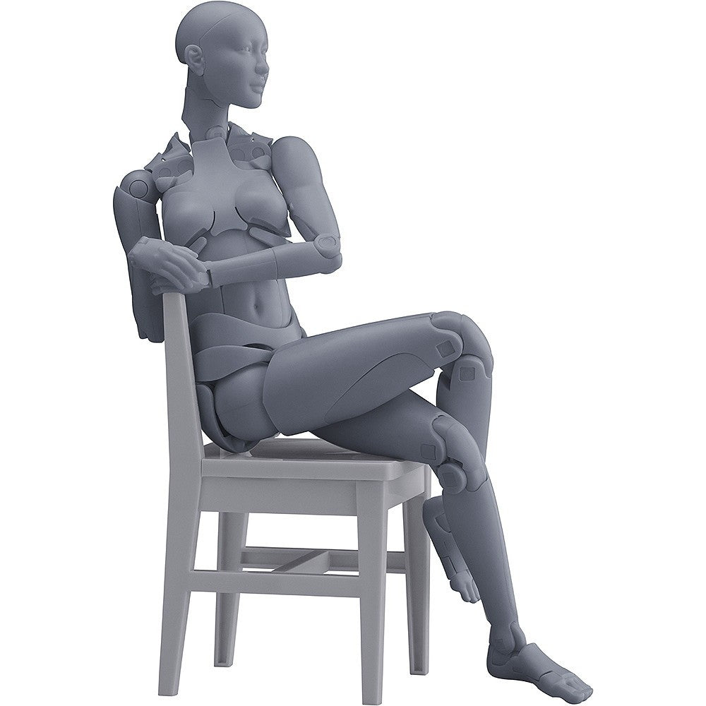 【予約安心出荷】[FIG] 西村式デッサン人形 オリーブさん GRAY 完成品 可動フィギュア マックスファクトリー(2026年9月)