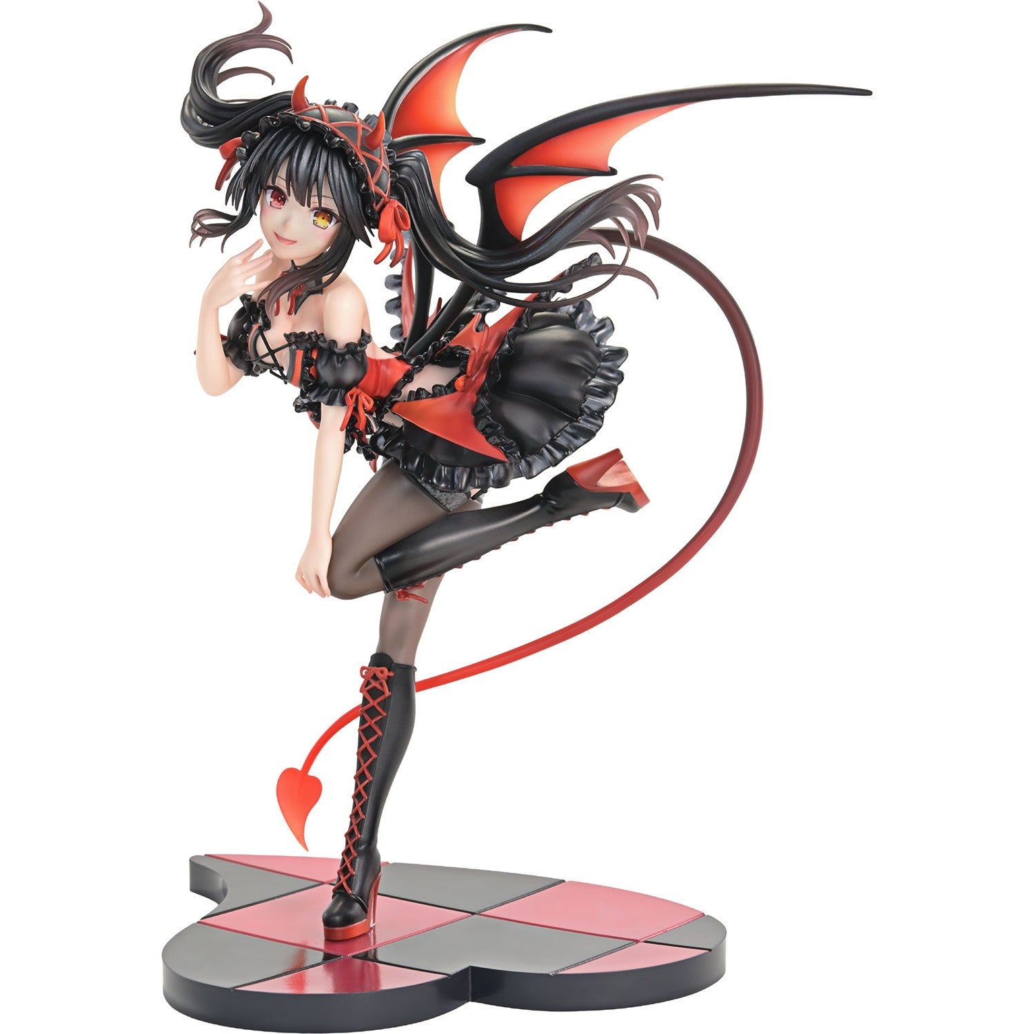 【予約安心出荷】[FIG] PRISMA WING 時崎狂三(ときさきくるみ) サキュバス デート・ア・ライブIV 1/7 完成品 フィギュア(PWDAL-06) プライム1スタジオ(2027年5月)