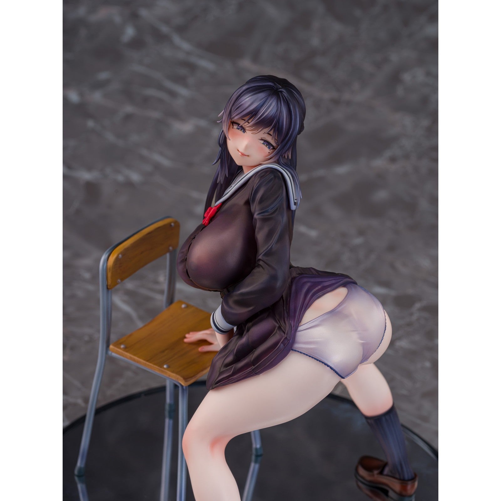 【予約安心出荷】[FIG] 宮前詩帆(みやまえしほ) 放課後バック illustration by 弱電波(健全Ver.) 1/6 完成品 フィギュア ダイキ工業(2026年7月)