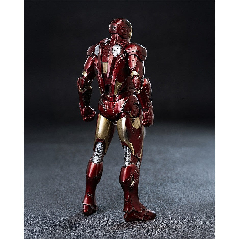 【予約安心出荷】[FIG] DLX アイアンマン・マーク7(バトルダメージ) Marvel Studios' The Infinity Saga(マーベル・スタジオ『インフィニティ・サーガ』) 1/12 完成品 可動フィギュア threezero(スリーゼロ)(2026年12月)
