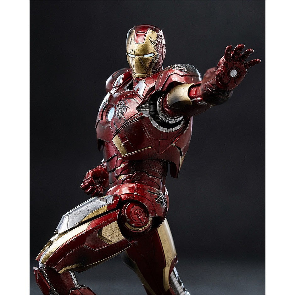 【予約安心出荷】[FIG] DLX アイアンマン・マーク7(バトルダメージ) Marvel Studios' The Infinity Saga(マーベル・スタジオ『インフィニティ・サーガ』) 1/12 完成品 可動フィギュア threezero(スリーゼロ)(2026年12月)