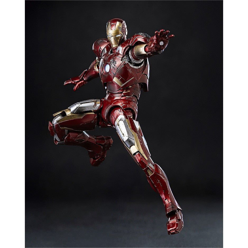 【予約安心出荷】[FIG] DLX アイアンマン・マーク7(バトルダメージ) Marvel Studios' The Infinity Saga(マーベル・スタジオ『インフィニティ・サーガ』) 1/12 完成品 可動フィギュア threezero(スリーゼロ)(2026年12月)