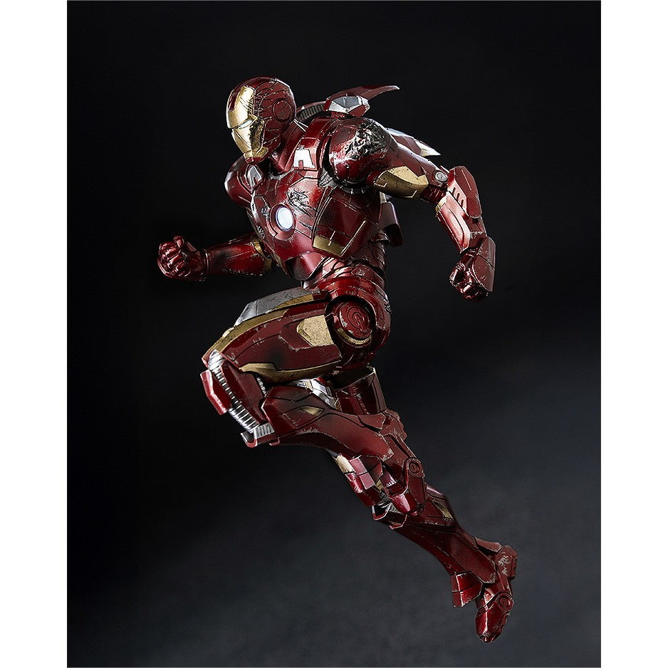 【予約安心出荷】[FIG] DLX アイアンマン・マーク7(バトルダメージ) Marvel Studios' The Infinity Saga(マーベル・スタジオ『インフィニティ・サーガ』) 1/12 完成品 可動フィギュア threezero(スリーゼロ)(2026年12月)