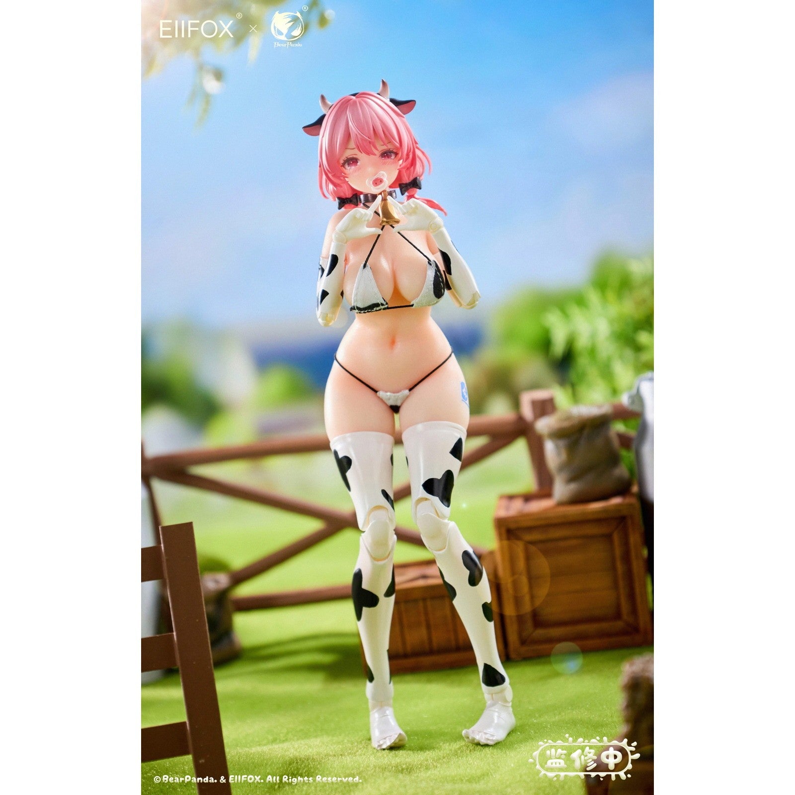 【予約安心出荷】[FIG] ラバースーツカウマン付属 Bear Panda x EIIFOX 乳牛 MOMO 1/8 完成品 アクションフィギュア BearPanda(ベアパンダ)(2026年10月)