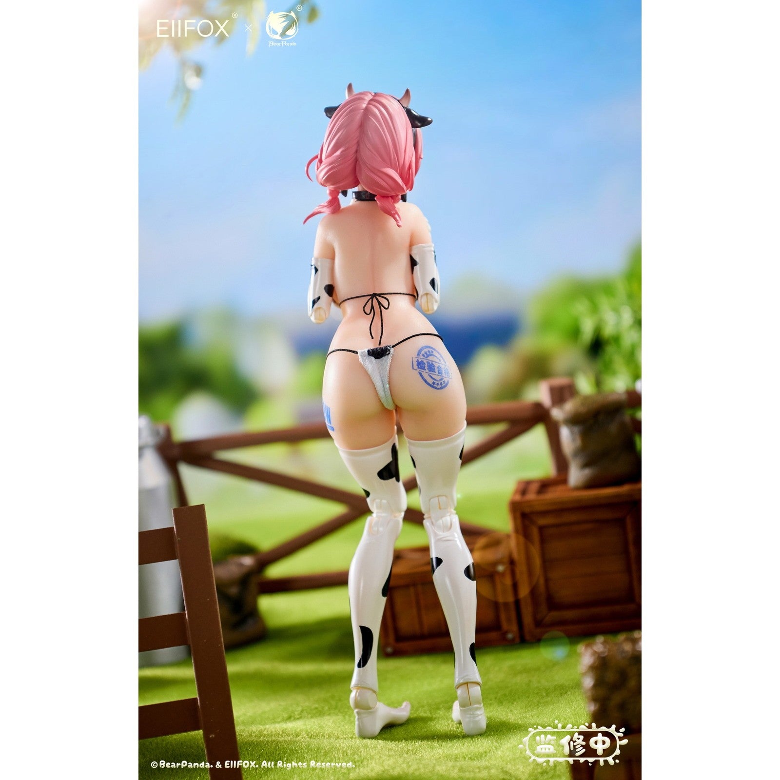 【予約安心出荷】[FIG] ラバースーツカウマン付属 Bear Panda x EIIFOX 乳牛 MOMO 1/8 完成品 アクションフィギュア BearPanda(ベアパンダ)(2026年10月)