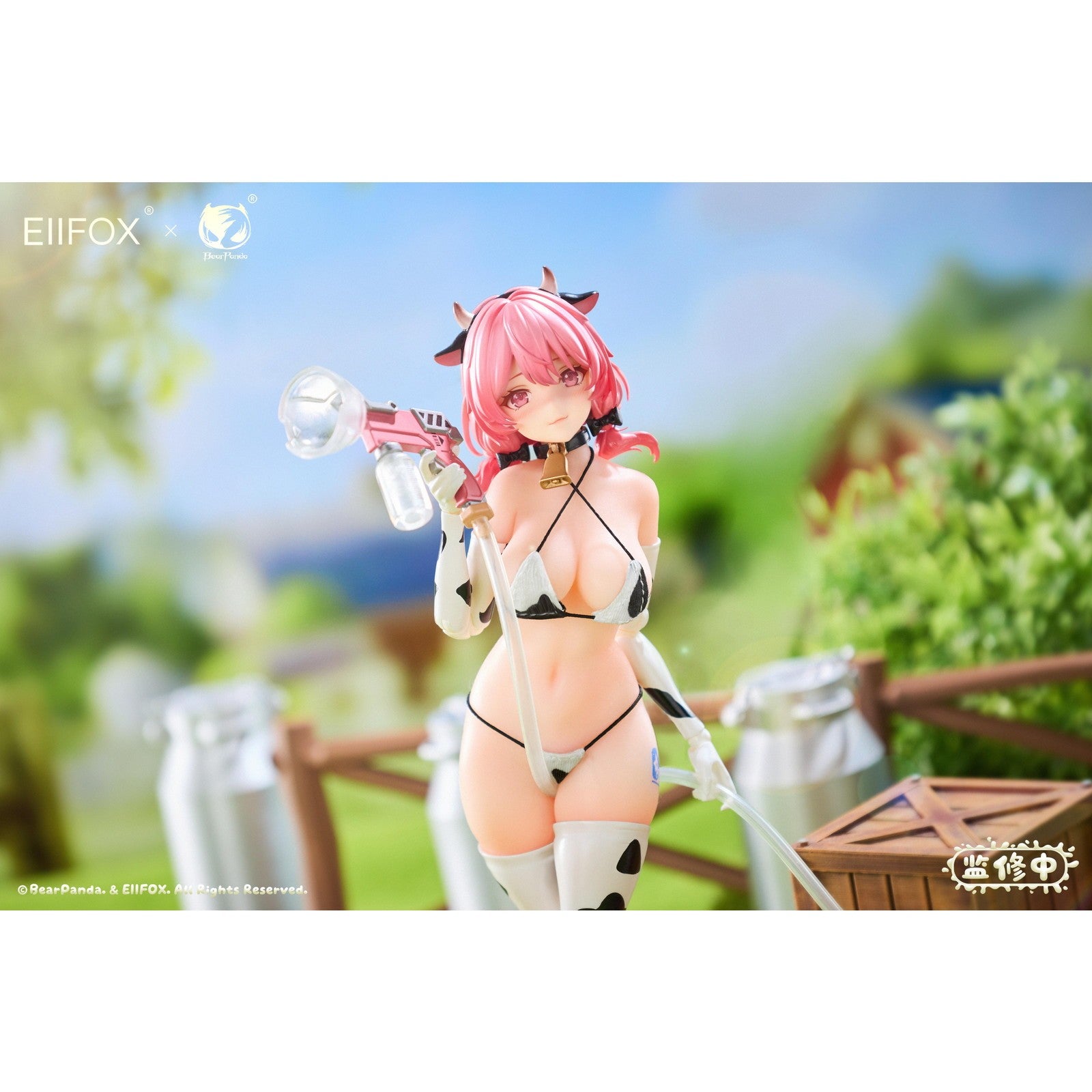 【予約安心出荷】[FIG] ラバースーツカウマン付属 Bear Panda x EIIFOX 乳牛 MOMO 1/8 完成品 アクションフィギュア BearPanda(ベアパンダ)(2026年10月)