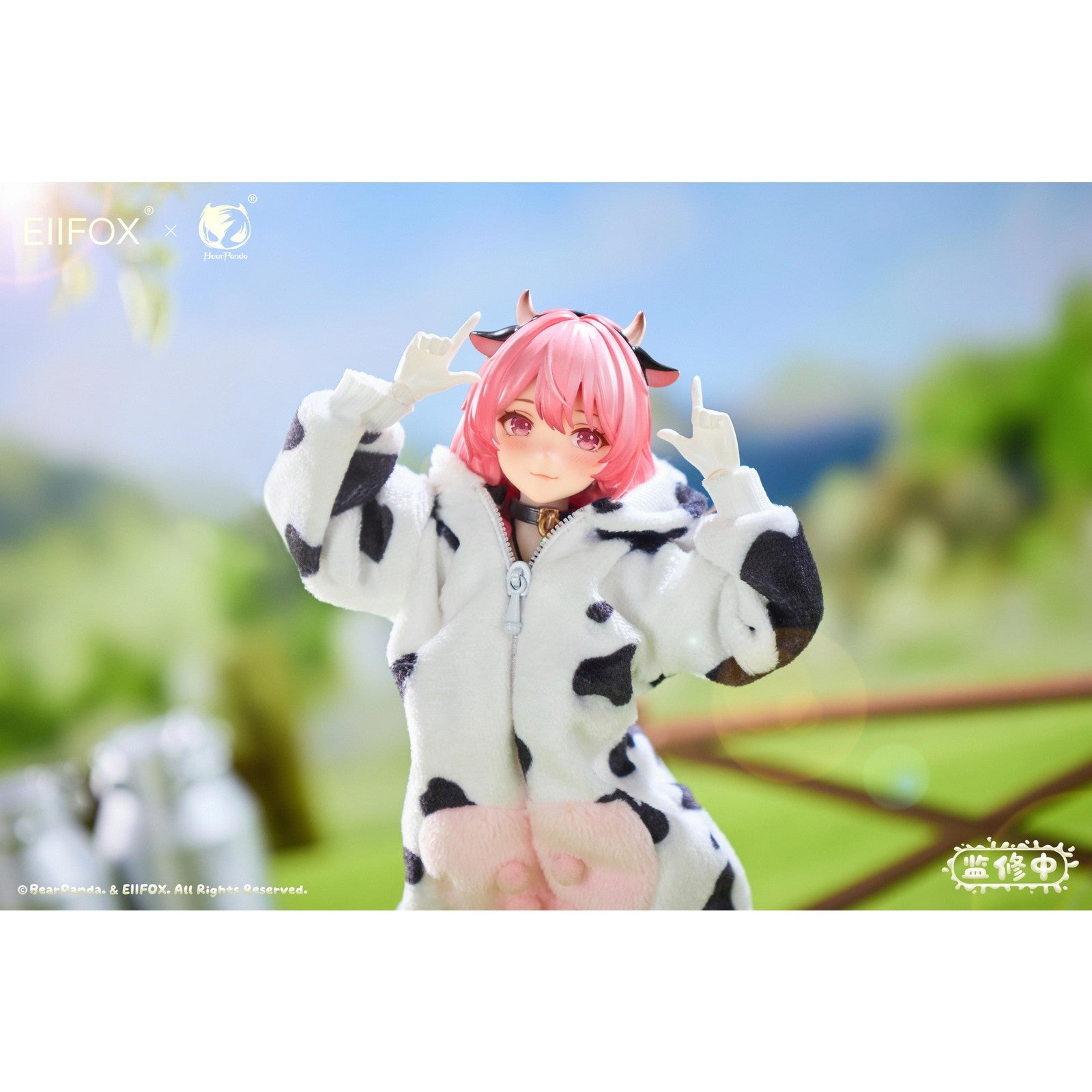 【予約安心出荷】[FIG] ラバースーツカウマン付属 Bear Panda x EIIFOX 乳牛 MOMO 1/8 完成品 アクションフィギュア BearPanda(ベアパンダ)(2026年10月)