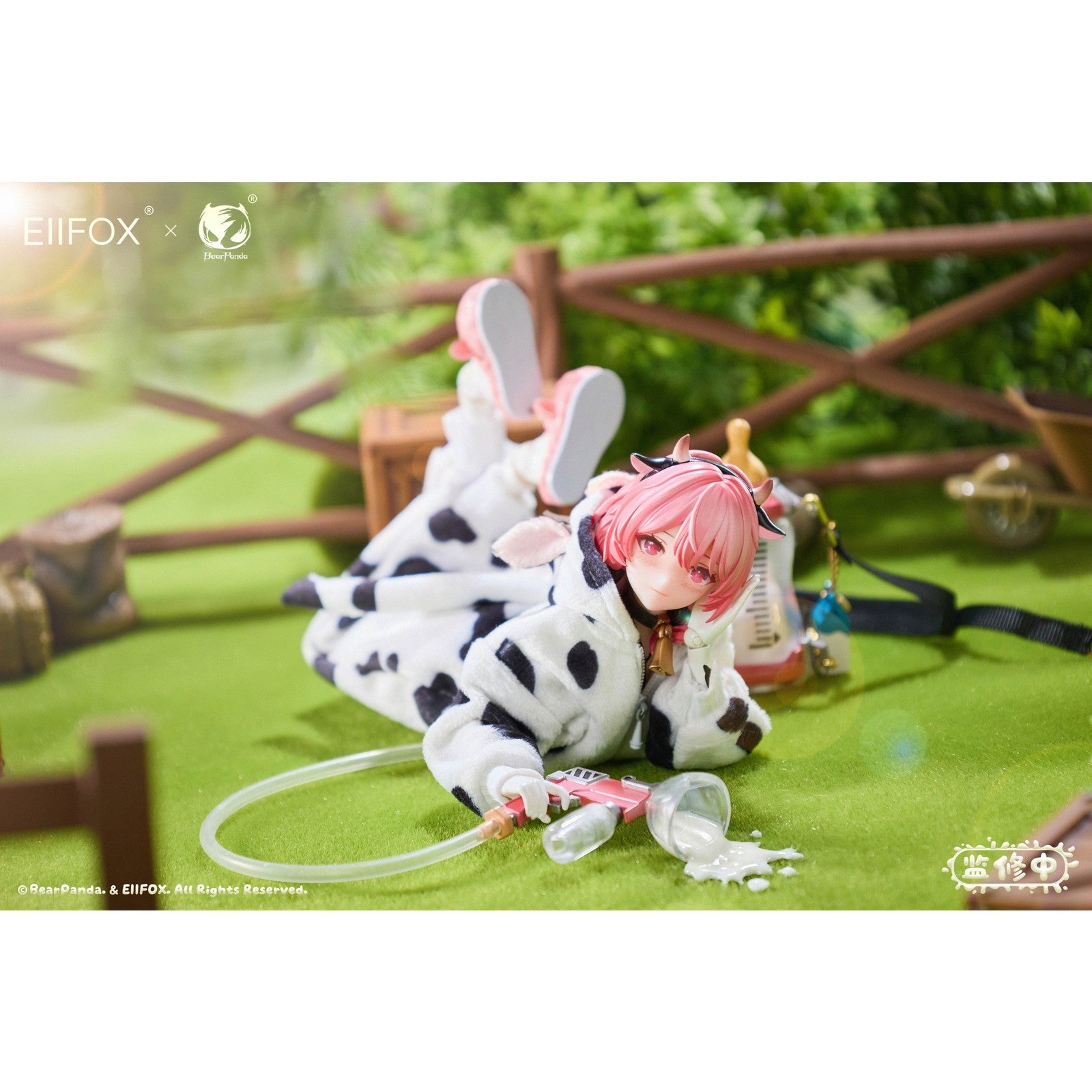 【予約安心出荷】[FIG] ラバースーツカウマン付属 Bear Panda x EIIFOX 乳牛 MOMO 1/8 完成品 アクションフィギュア BearPanda(ベアパンダ)(2026年10月)