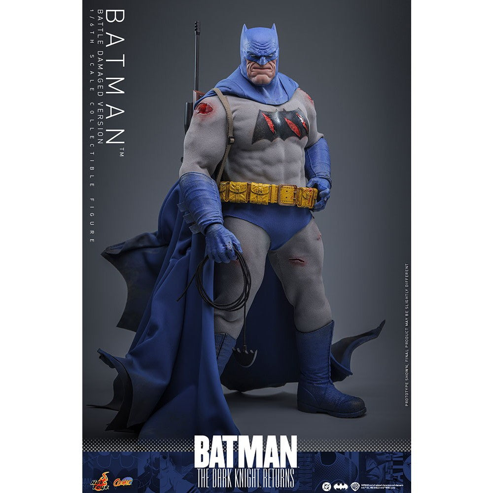【予約安心出荷】[FIG] コミック・マスターピ-ス バットマン(バトルダメージ版) バットマン:ダークナイト・リターンズ 1/6 完成品 可動フィギュア(CM#031) ホットトイズ(2027年3月)