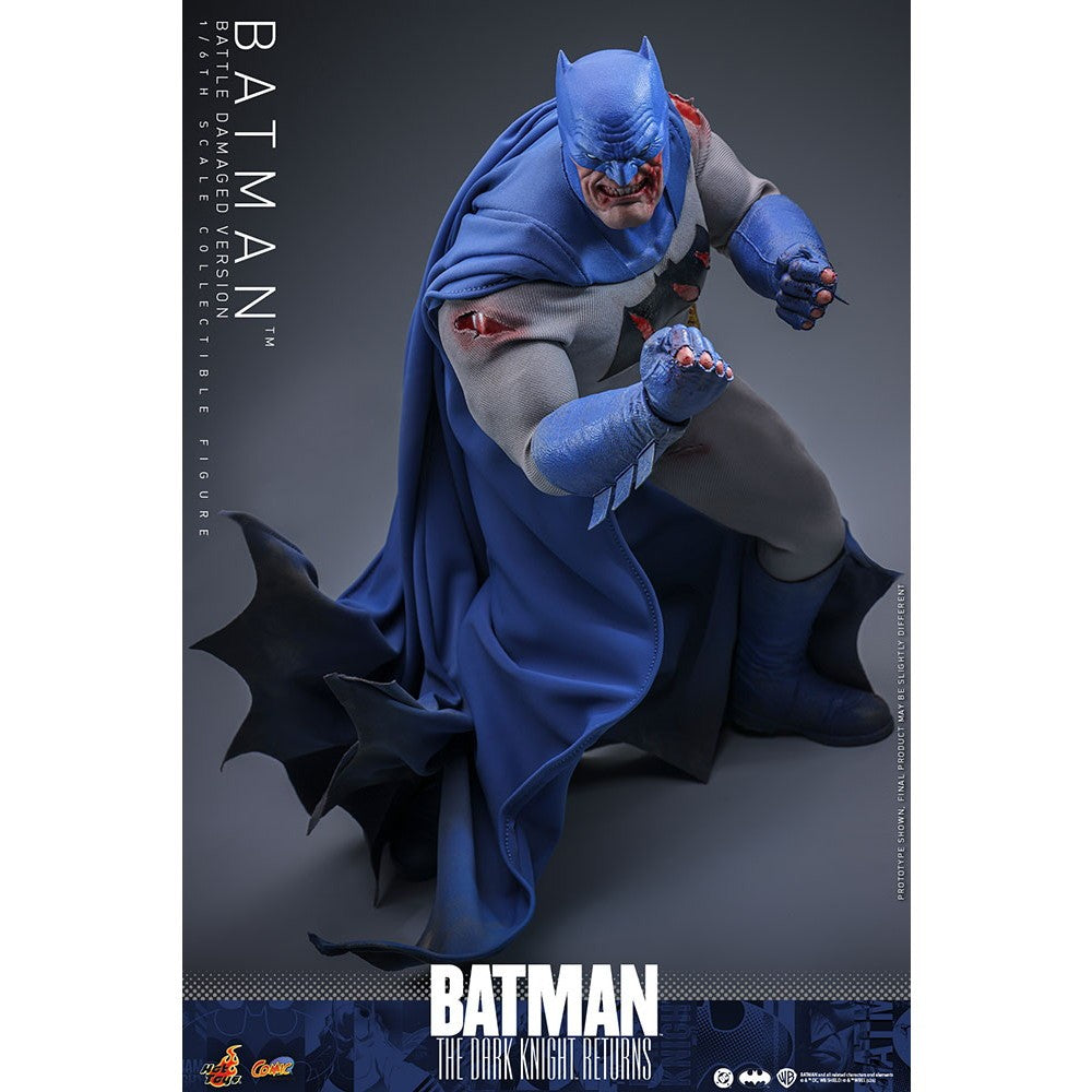 【予約安心出荷】[FIG] コミック・マスターピ-ス バットマン(バトルダメージ版) バットマン:ダークナイト・リターンズ 1/6 完成品 可動フィギュア(CM#031) ホットトイズ(2027年3月)