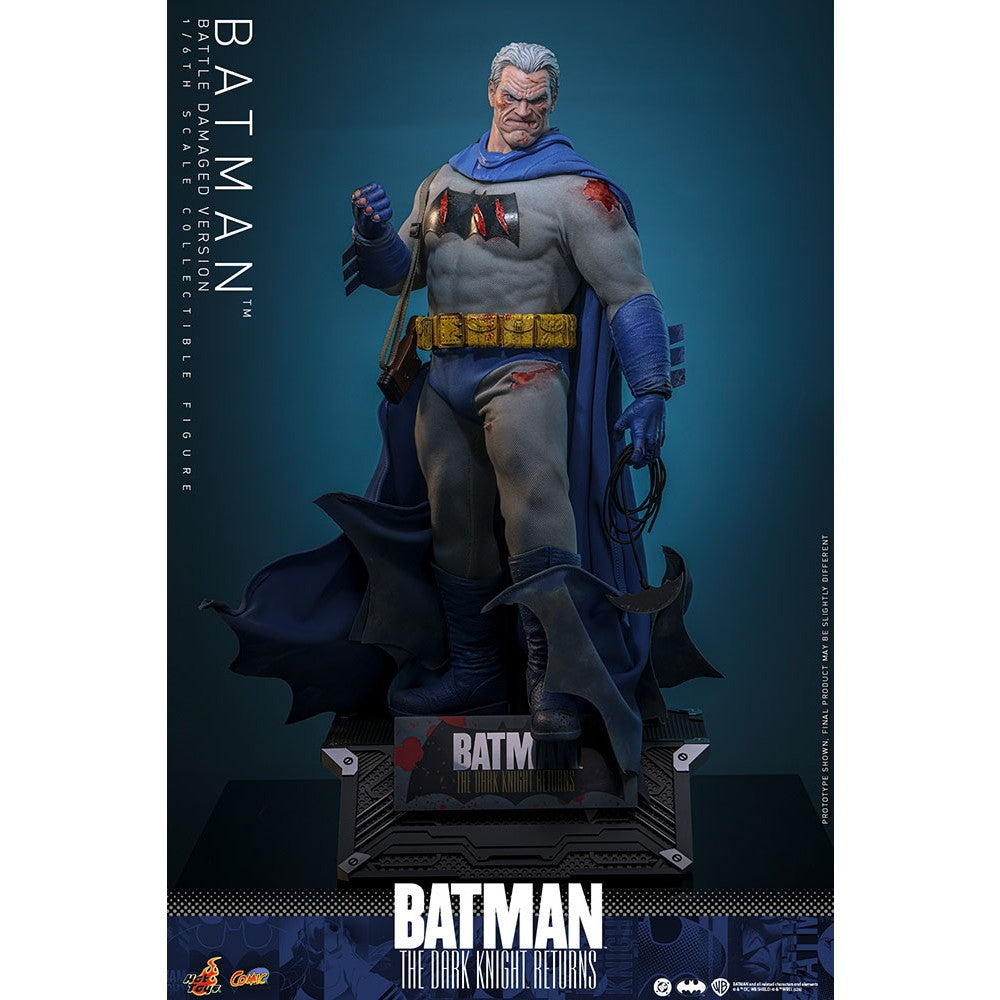 【予約安心出荷】[FIG] コミック・マスターピ-ス バットマン(バトルダメージ版) バットマン:ダークナイト・リターンズ 1/6 完成品 可動フィギュア(CM#031) ホットトイズ(2027年3月)