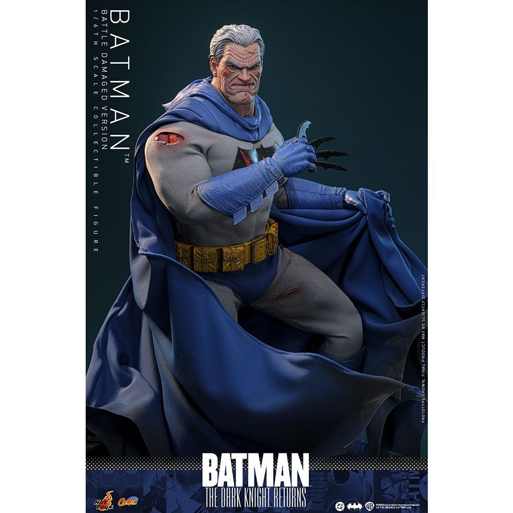 【予約安心出荷】[FIG] コミック・マスターピ-ス バットマン(バトルダメージ版) バットマン:ダークナイト・リターンズ 1/6 完成品 可動フィギュア(CM#031) ホットトイズ(2027年3月)