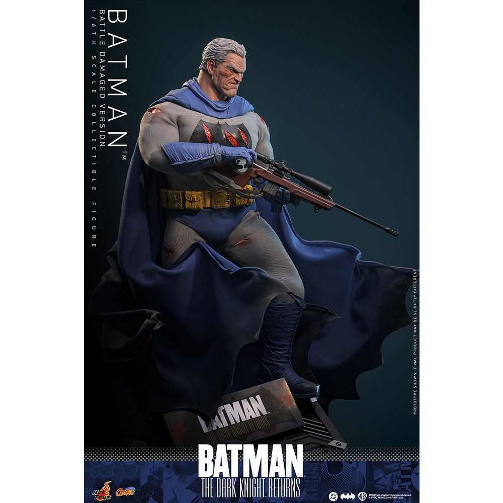 【予約安心出荷】[FIG] コミック・マスターピ-ス バットマン(バトルダメージ版) バットマン:ダークナイト・リターンズ 1/6 完成品 可動フィギュア(CM#031) ホットトイズ(2027年3月)