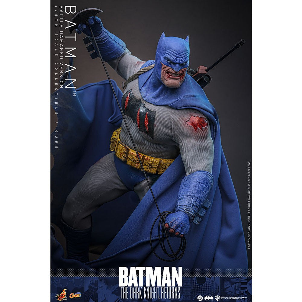 【予約安心出荷】[FIG] コミック・マスターピ-ス バットマン(バトルダメージ版) バットマン:ダークナイト・リターンズ 1/6 完成品 可動フィギュア(CM#031) ホットトイズ(2027年3月)