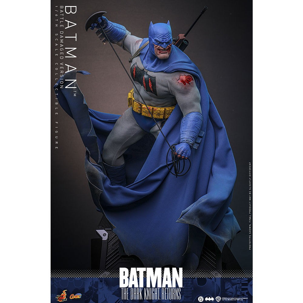 【予約安心出荷】[FIG] コミック・マスターピ-ス バットマン(バトルダメージ版) バットマン:ダークナイト・リターンズ 1/6 完成品 可動フィギュア(CM#031) ホットトイズ(2027年3月)