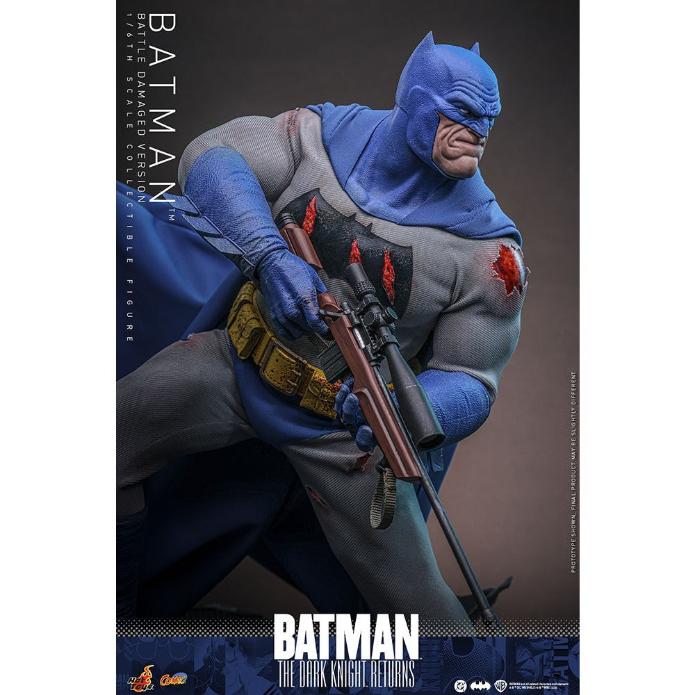 【予約安心出荷】[FIG] コミック・マスターピ-ス バットマン(バトルダメージ版) バットマン:ダークナイト・リターンズ 1/6 完成品 可動フィギュア(CM#031) ホットトイズ(2027年3月)